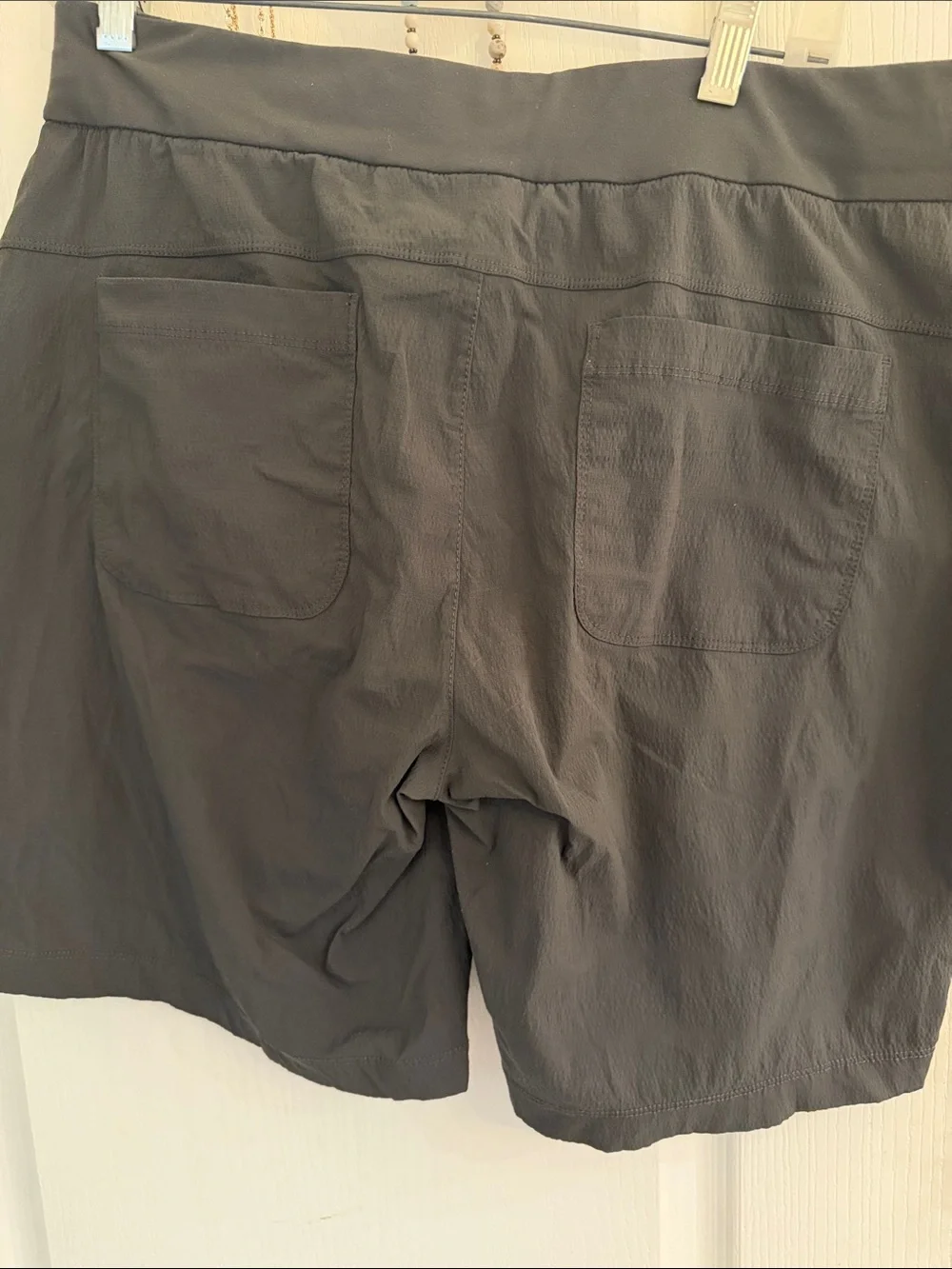 Athleta Black Women's Athletic Shorts with Front Pockets